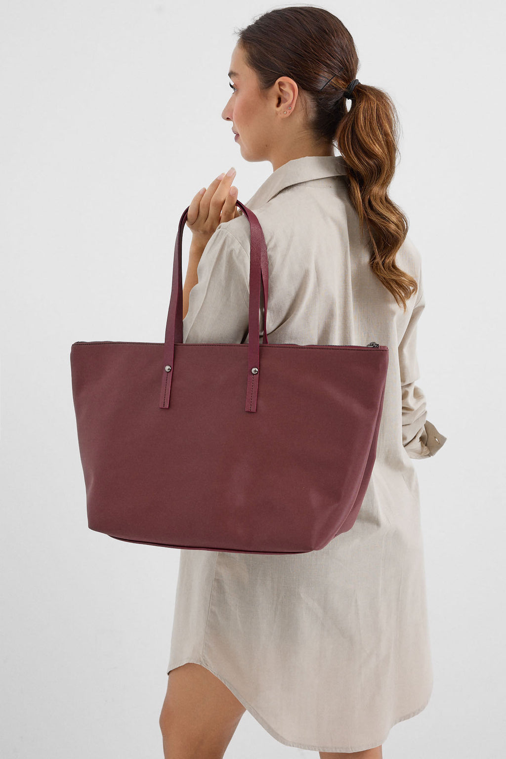 NYLON SHOULDER BAG