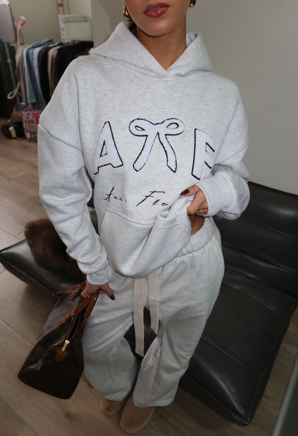 ANN FLEUR TEDDY HOODIE