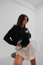 BOW KNITTED SWEATER