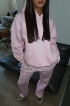 STUDIOS TRACKSUIT PINK DISTRESSED