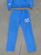 DSY DISTRESSED PATCHES TRACKSUIT BLUE