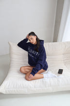 PRIORITY RHINESTONE HOODIE