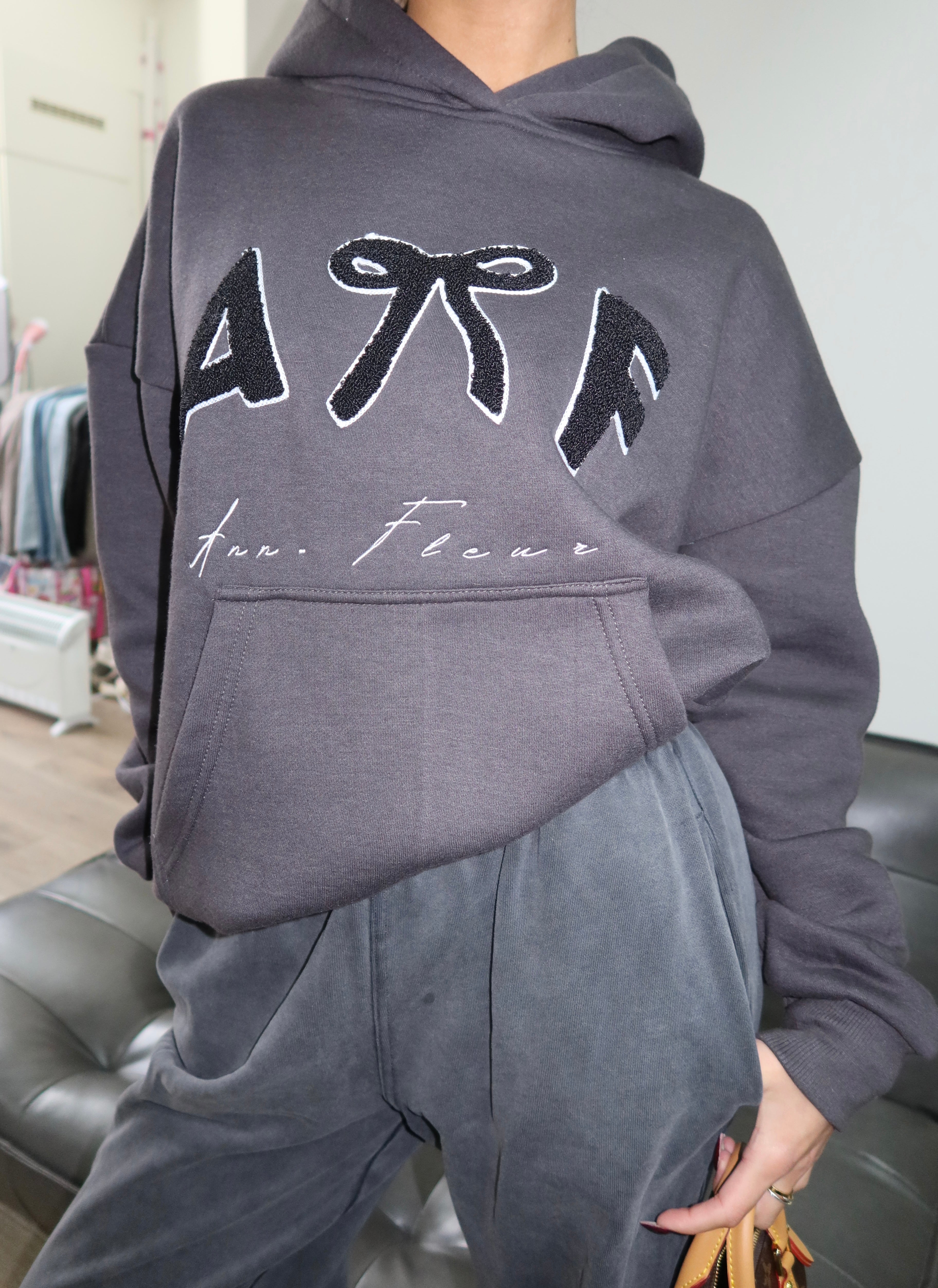 ANN FLEUR TEDDY HOODIE
